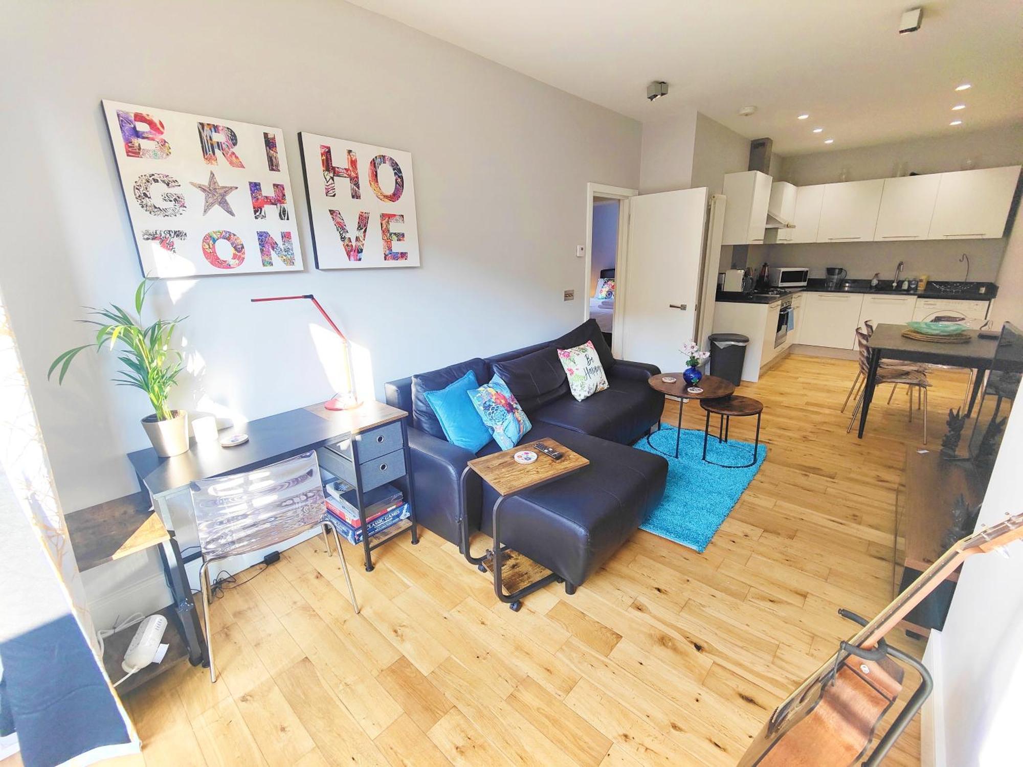 Modern Central Brighton Patio Apartment Eksteriør bilde