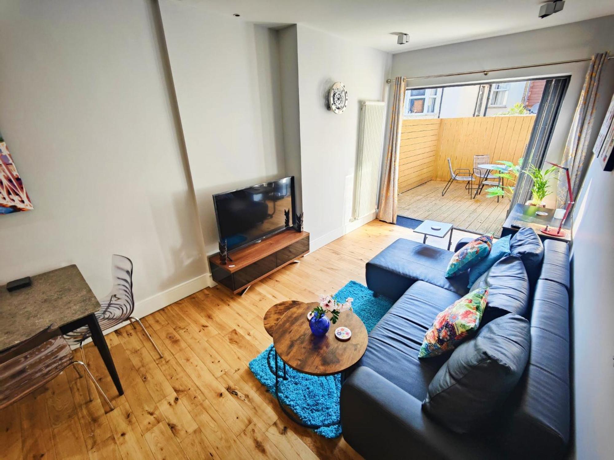 Modern Central Brighton Patio Apartment Eksteriør bilde