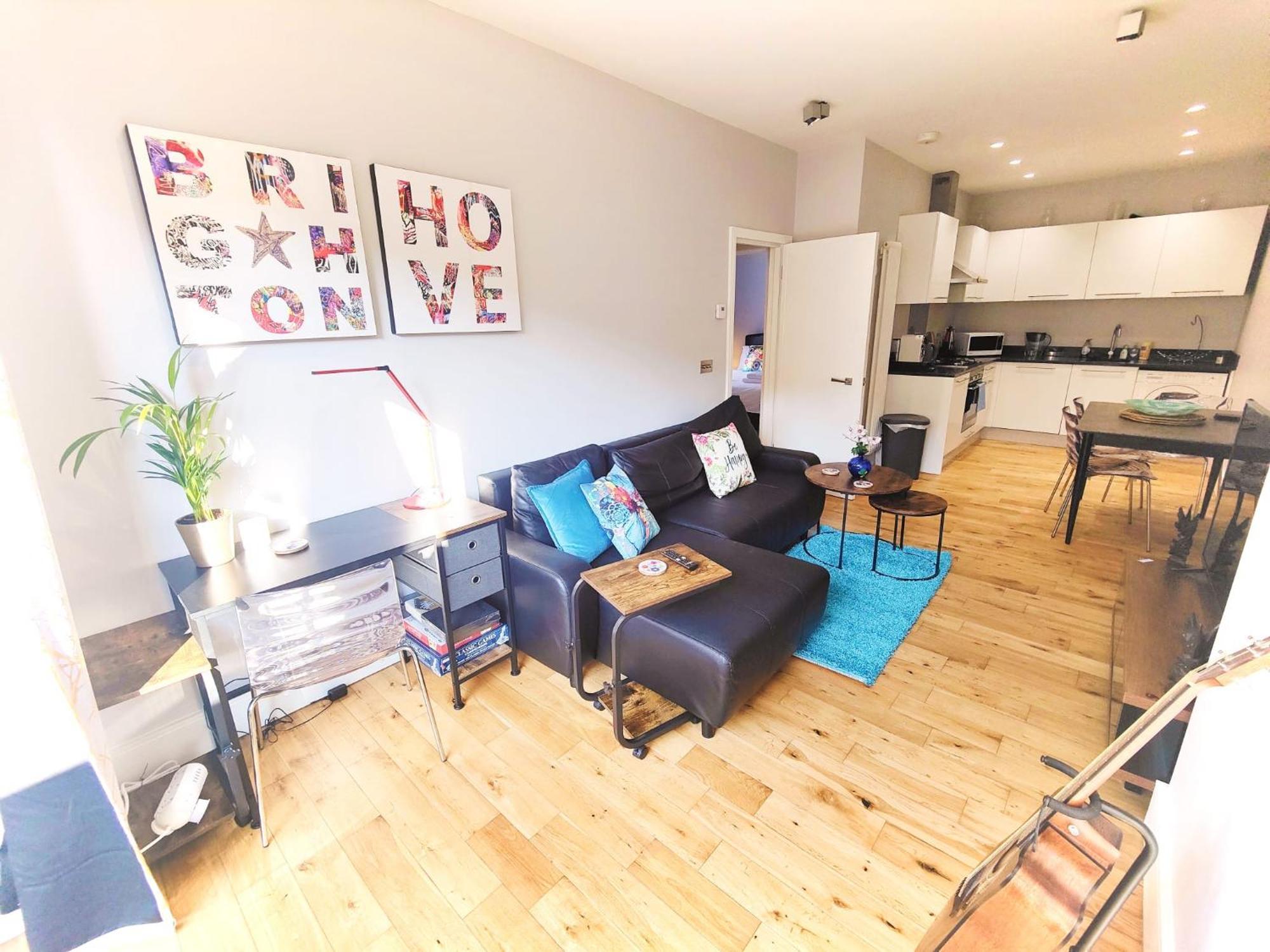 Modern Central Brighton Patio Apartment Eksteriør bilde