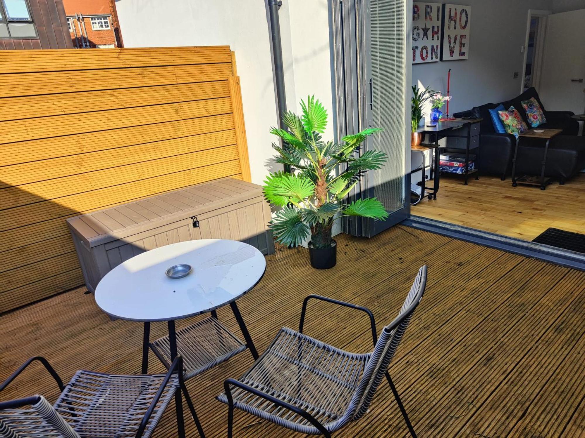 Modern Central Brighton Patio Apartment Eksteriør bilde
